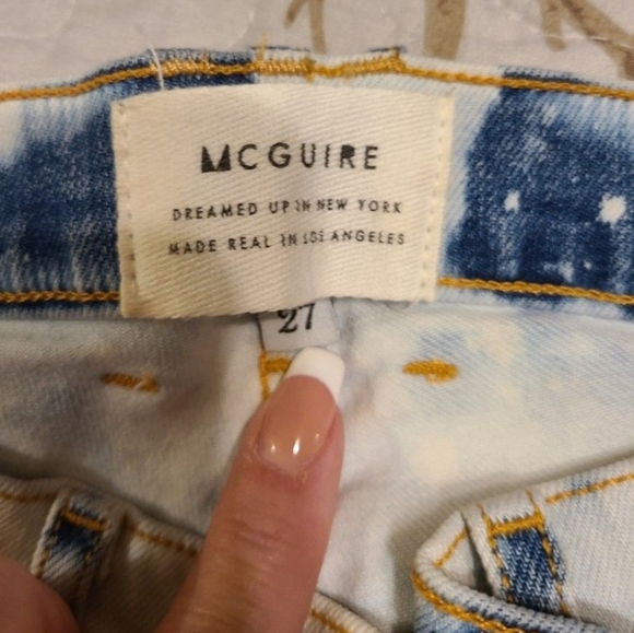 Mcguire Acid Wash Jeans - Picture 3 of 4